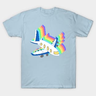 Rainbow Plane T-Shirt